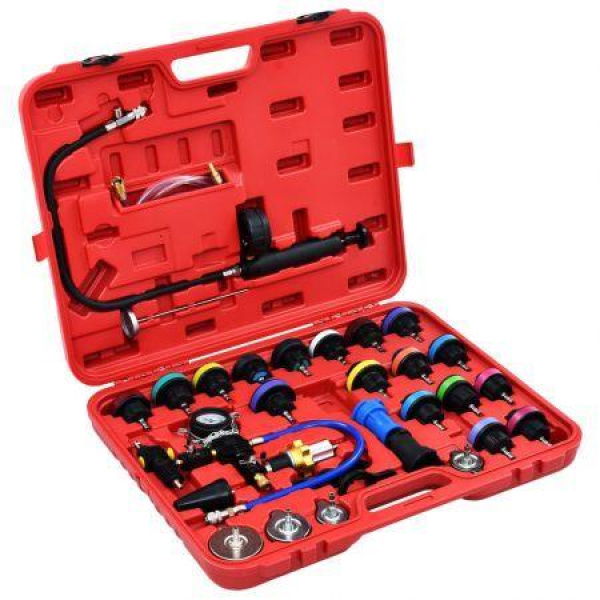 28-Piece Cooling System & Radiator Cap Pressure Tester