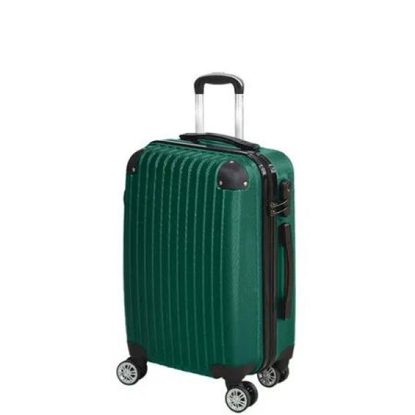 28 Travel Luggage Suitcase Green