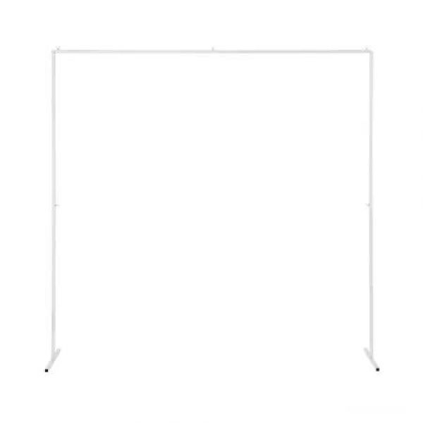 2M Backdrop Stand Wedding Background Decoration Party Flower Balloon Display White