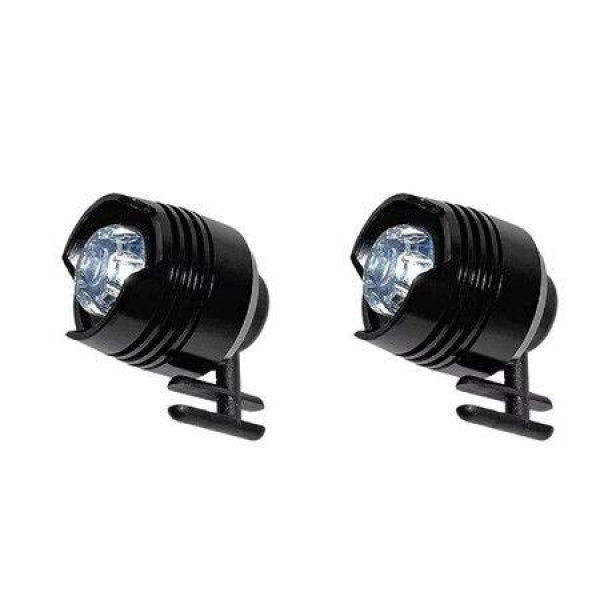 2pcs Crocs Shoes Headlights Crocs Shoes Flashlights For Sandals Headlamps Black