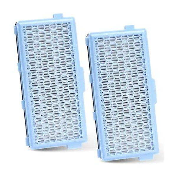 2Pcs HEPA AirClean 50 Filter Replacement for Miele Vacuum Cleaner, Complete C2 C3, Compact C1 C2