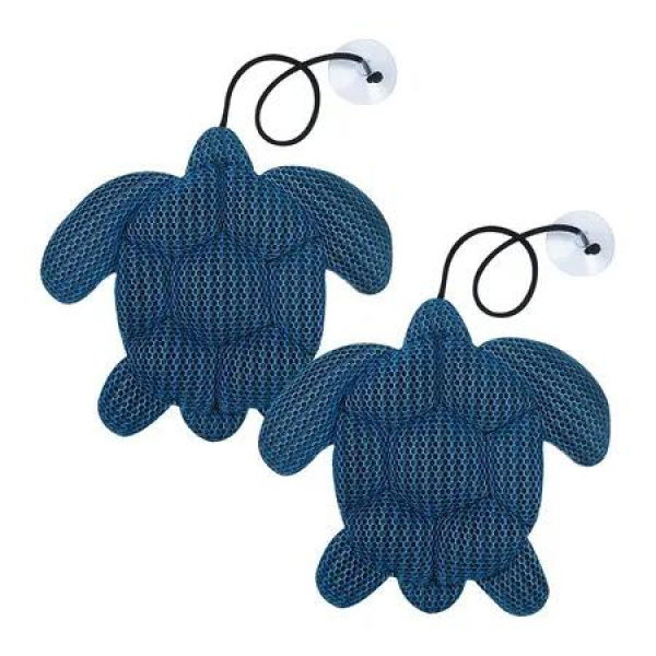 2Pcs Hot Tub Scum Absorber, Scum Turtle Hot Tub Cleaner Hot Tub Accessories Hot Tub Sponge for Scum Reusable Spa and Pool Cleaner