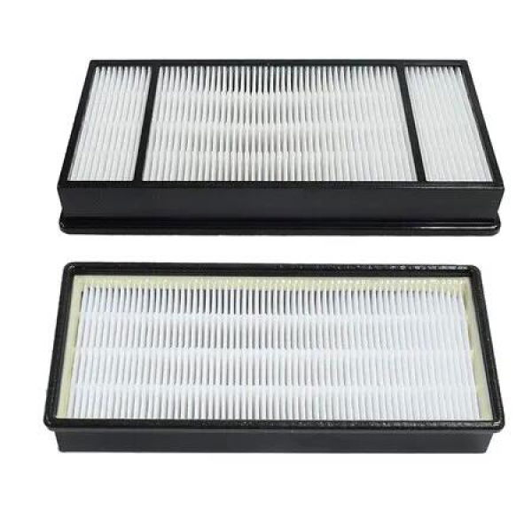 2Pcs HRF-H1 HRF-H2 Replacement H Filter Compatible with Honeywell HPA050 HPA150 HPA060 HPA160 HHT055 and HHT155 Air Purifiers, H13 True HEPA Air Clean