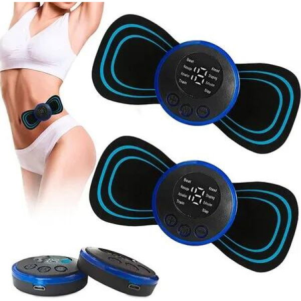 2Pcs Lymphatic Drainage Massager Patches: Full-Body Massager for Detoxification and Relaxation