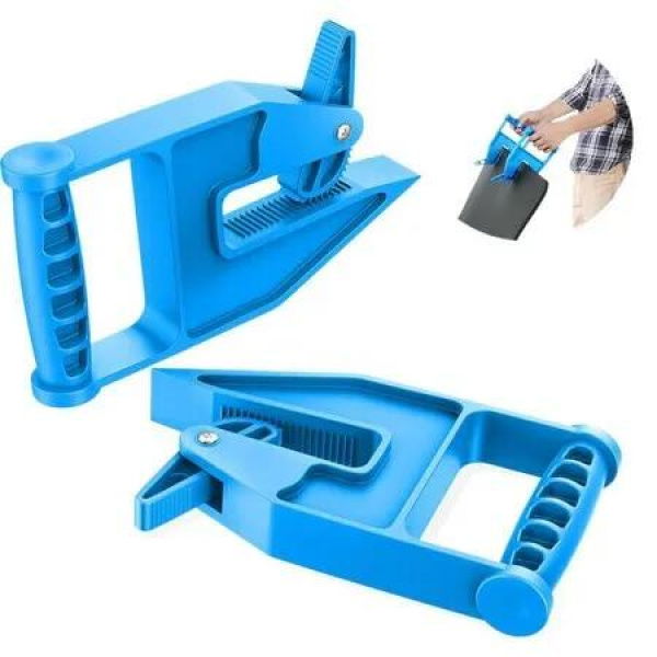 2pcs Mat Mover Tool Mat Grippers Heavy Duty Stall Handlers for Horse,Gym Trailer Rubber Mats