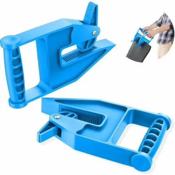 2pcs Mat Movers Tool Mat Grippers Heavy Duty Stall Mats Handlers For Horse Mat,Gym Mat,Trailer Mat Rubber Mat