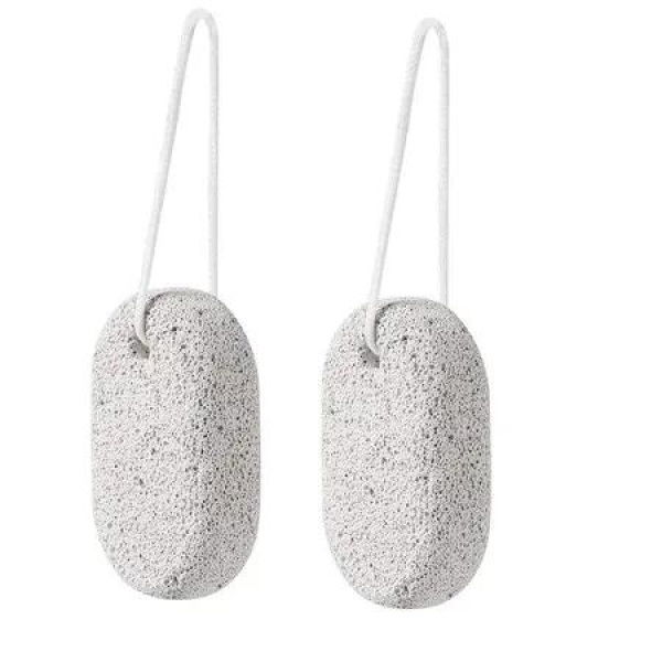 2PCS Natural Pumice Stone, Lava Pedicure Tools Hard Skin Callus Remover for Feet and Hands, Foot File Exfoliation to Remove Dead Skin, and Callusess