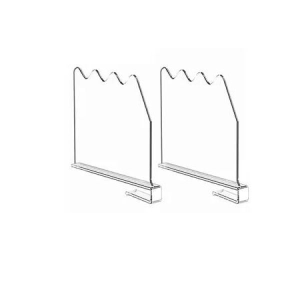 2Pcs Shelf Dividers For Closet Organization,Clear Closet Shelf Divider For Clothes Purses Separators For Bedroom,Kitchen,Cabinets,Bathroom