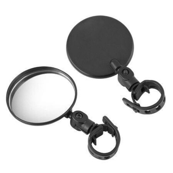 2PCS Spy Mini 3D Mirror Black