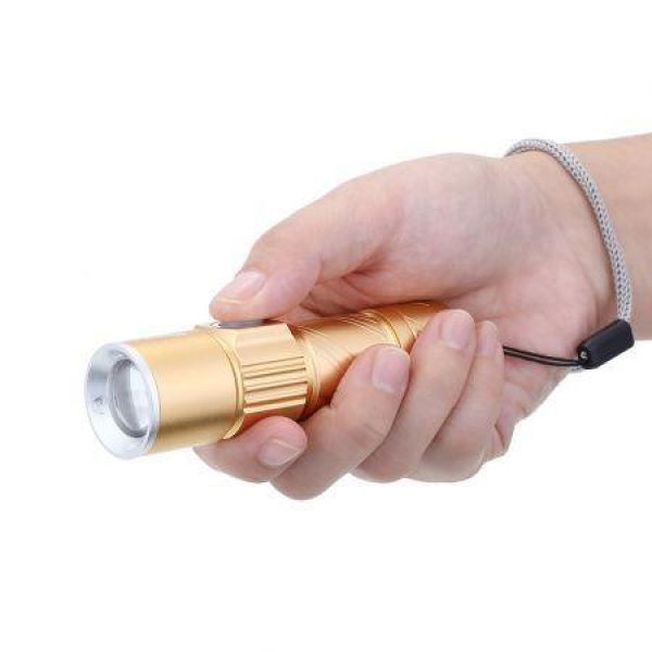 2PCS TG - C8 XR - Q5 Ultra Bright LED Mini Flashlights