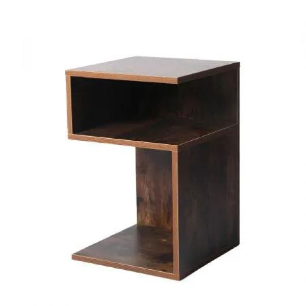 2x Bedside Tables Wood Side End Oak