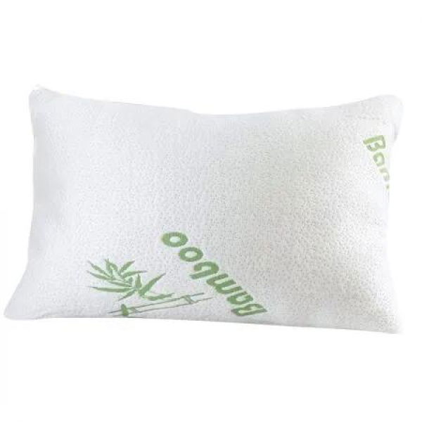 2x Memory Foam Pillow Bamboo