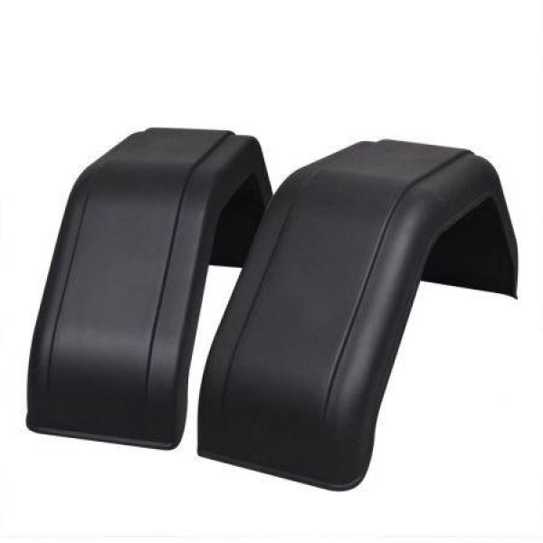 2x Mudguard For Trailer Wheels 220 X 760 Mm