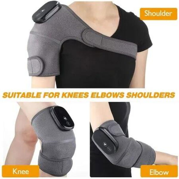 3-in-1 Heated Knee Massager for Targeted Relief in Knees, Elbows, and Shoulders