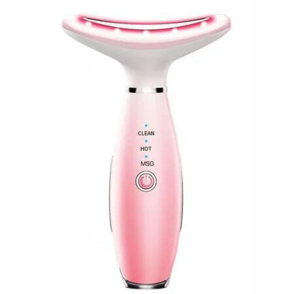3 in 1 Red Light Massage for Face and Neck,Face Neck Massager for Daily Skin Care Routine