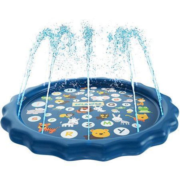 3-in-1 Sprinkler For Kids Splash Pad And Wading Pool For Babies And Toddlers