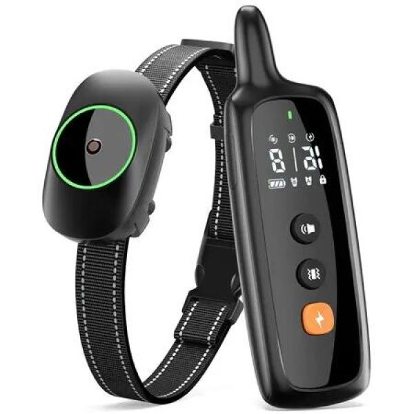 3-Mode Electric Dog Training Collar: Waterproof, Rechargeable, and Remote Control for Small, Medium, and Large Dogs (5-120 LBS)