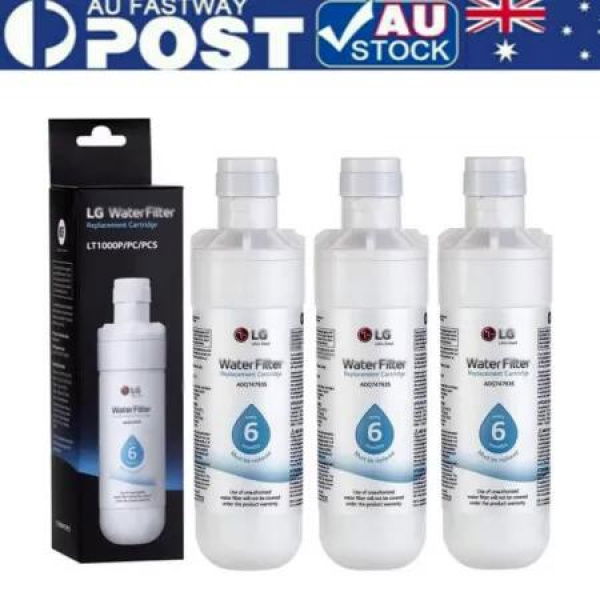 3 PACKLG-LT1000P ADQ747935 Genuine Refrigerator Water Filter Replacement AU SHIP