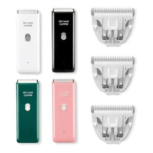 3 PCS Standard Size Replaceable Ceramic Blades Set Pet Hair Clipper, Cat Dog Common Use Clipper Blade