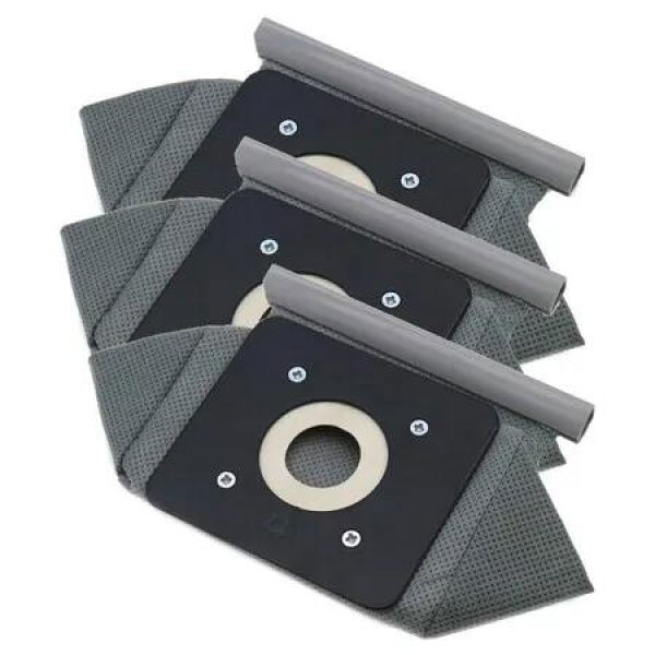 3 Pcs Washable Vacuum Cleaner Cloth Dust Bag For Philips, for Electrolux, for LG Vacuum Cleaner Non Woven Bags 11x10cm
