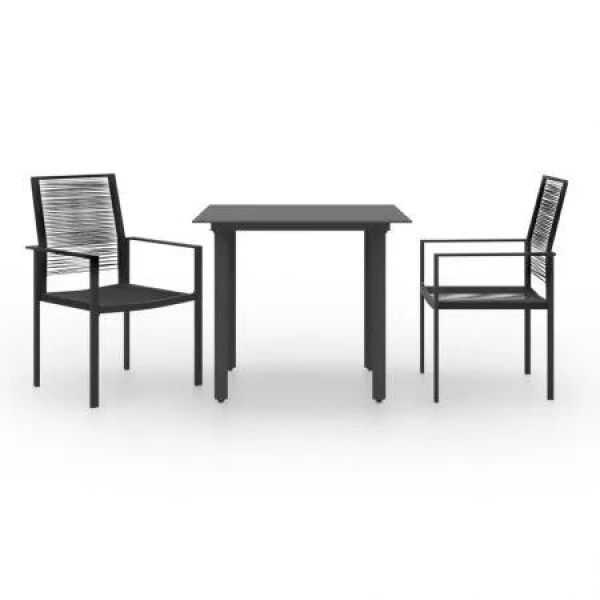 3 Piece Garden Dining Set