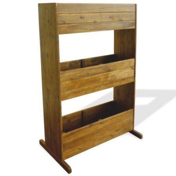 3-Tier Garden Planter Solid Acacia Wood