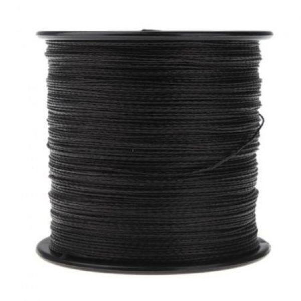 300m 100lb 0.5mm Dyneema Fishing Line Strong PE Braided 4 Strands Black