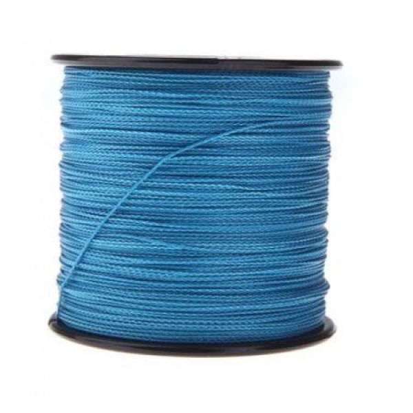 300m 100lb 0.5mm Dyneema Fishing Line Strong PE Braided 4 Strands Blue