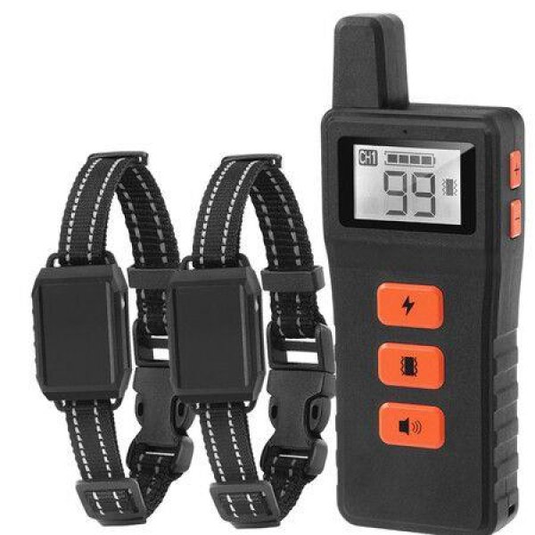 300M Dog Training Collar With Remote For 2 Dogs Rechargeable Waterproof Dog Remote Collar