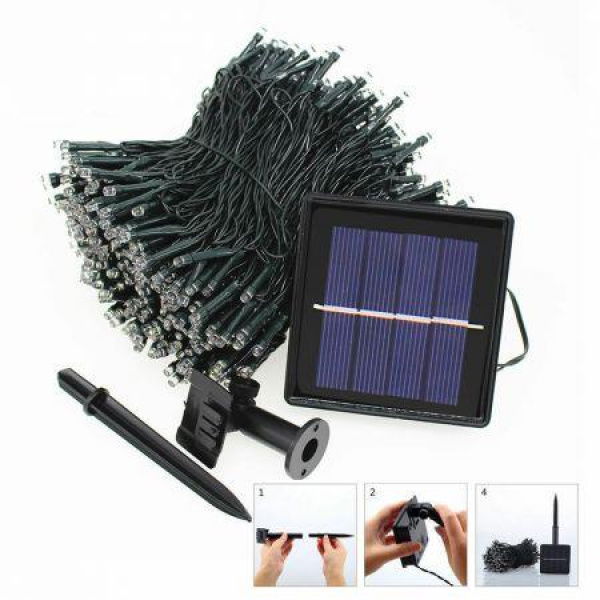 30M 300LED String Solar Powered Fairy