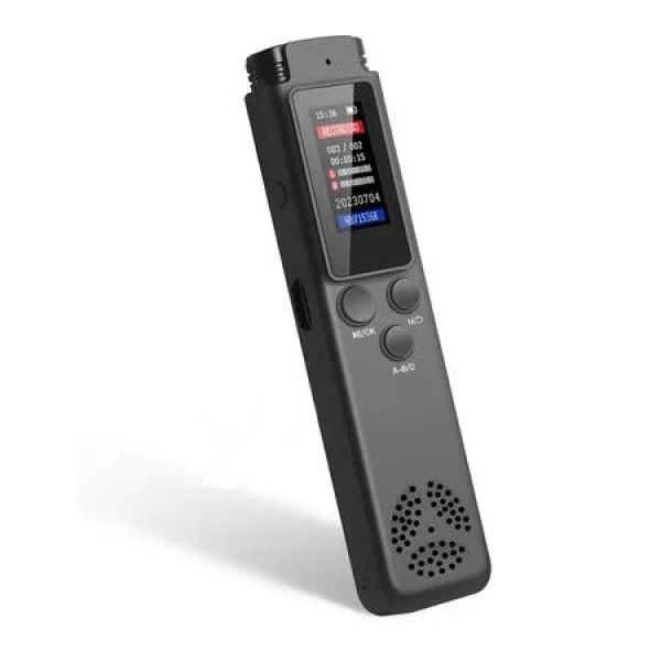 32GB Digital Voice Recorder for Lectures Meetings, Audio Recorder with Playback, Password, Variable Speed, Tape Recorder USB Charge, MP3