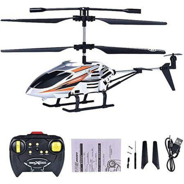 3.5 Channel Remote Control Helicopter For Kids Adults, 2.4GHz RC Aircraft With LED Light Radio Control Airplanes RC Flying Toys