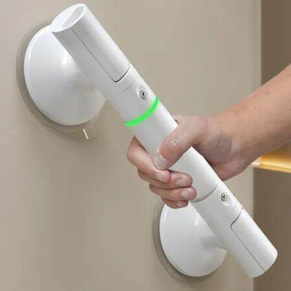 35CM Grab Bars for Shower, Shower Handles for Elderly Suction No-Drill Bathroom Safety Bars for Seniors Assist