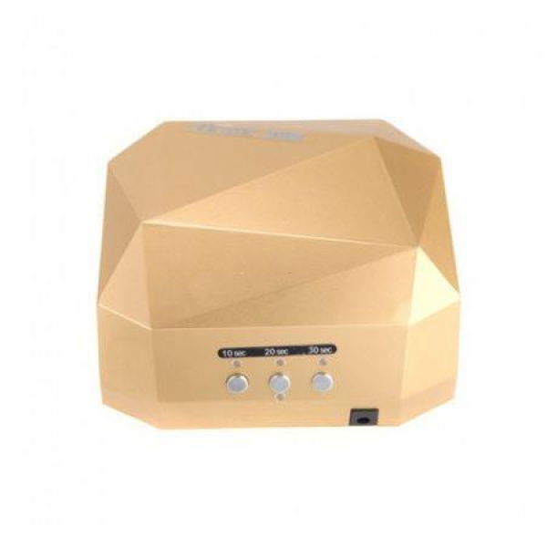 36W LED Nail Dryer Diamond Golden