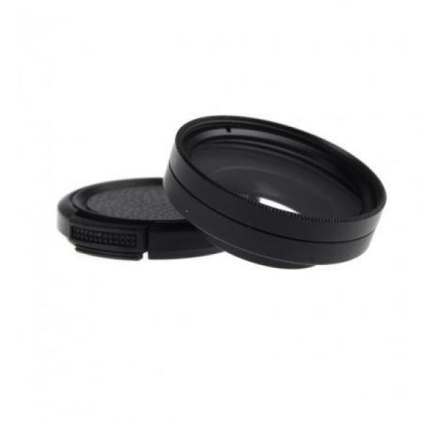 37mm Filter Adapter + Glass UV Lens + Protective Cap For GoPro Hero 3 3+