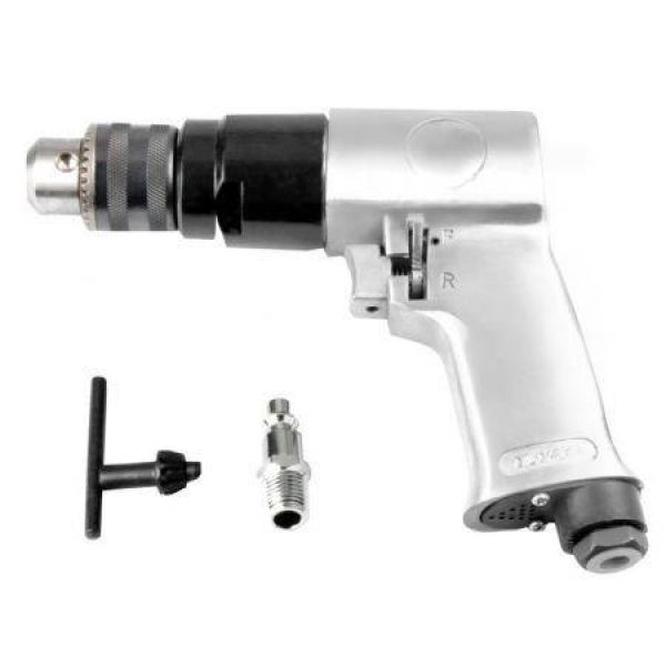 3/8-inch High-speed Cordless Pistol-type Pneumatic Drill For Hole Drilling.