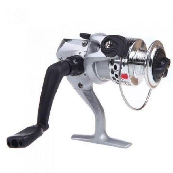 3BB Ball Bearings Left/Right Interchangeable Collapsible Handle Fishing Spinning Reel SE200 5.2:1 Silvery.