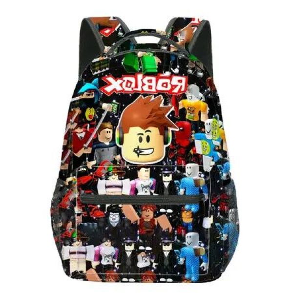 3D Anime Print Travel Backpack from Mine World Collection