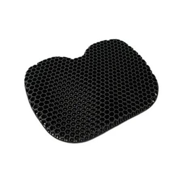 3D Gel Seat Cushion Cooling Soft Breathable For Office, Car Seat Cushion For Long Sitting Color Black