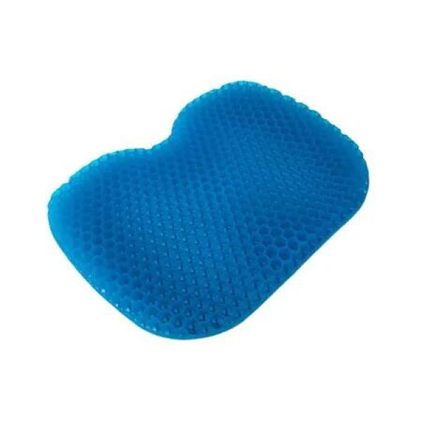 3D Gel Seat Cushion Cooling Soft Breathable For Office, Car Seat Cushion For Long Sitting Color Blue