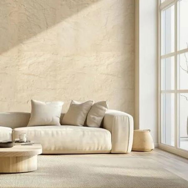 3D Wall Panels 4 PCS 120x60cm PU Stone-Look 2.97 mÂ² Coverage Stone Yellow