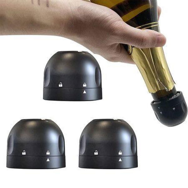 3Pack Champagne Stopper Leakproof Champagne Stoppers