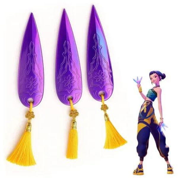 3PC K-pop Zoey's Prop Replica Dart for Cosplay Weapon