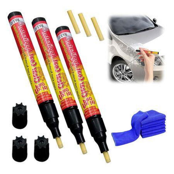 3Pcs All Cars Magic Pen for Car Scratches, Scratch Remover Pen, Portable Car Paint Repair, Easy Use Car Surface Scratches for Garage
