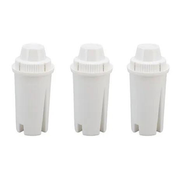 3Pcs Coffee Machine Water Filter Replacement for Brita Classic 107007, ABS Coffee Machine Water Filter