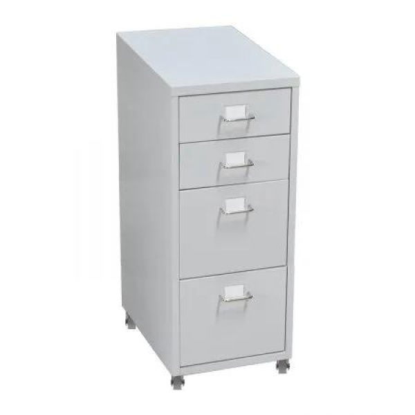 4 Drawer Office Drawers Cabinet White