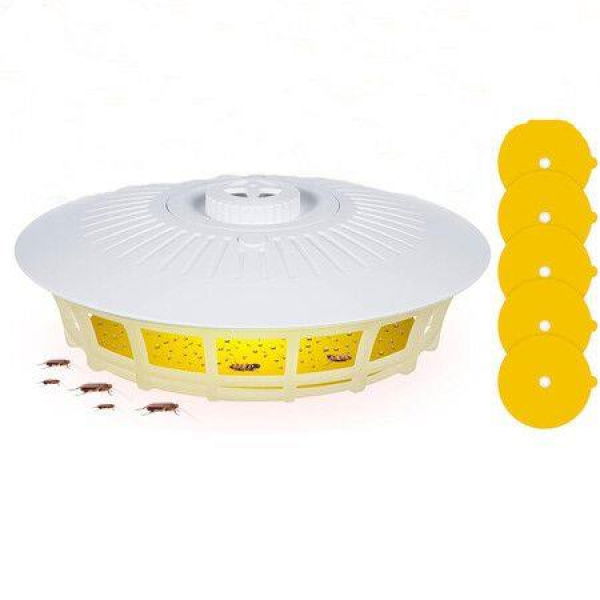 4 in 1 Cordless Flea Traps for Flea Gnat Roach