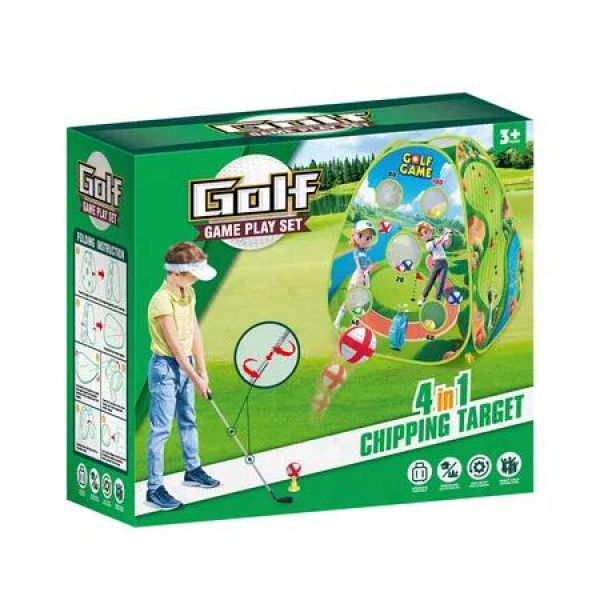 4 In 1 Kiid Golf Game Target Set Ideal For Chiildren And Families Looking For Fun Outdoor Activities
