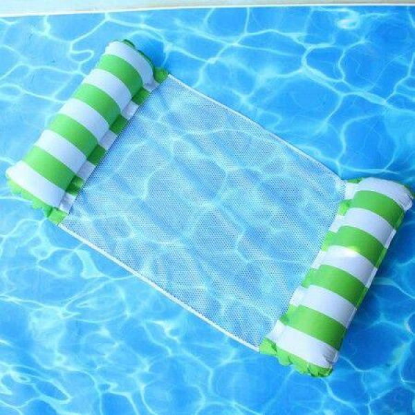 4 in 1 Monterey Hammock Pool Float, PVC Material 120 x 65 cm Green