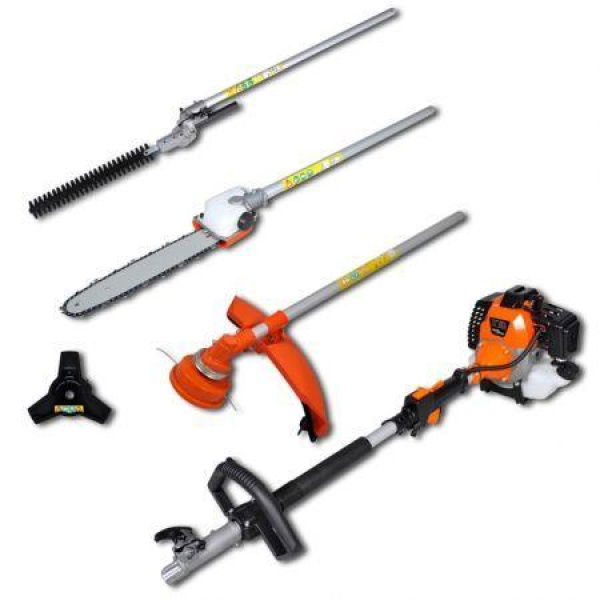 4-in-1 Multi-tool Hedge & Grass Trimmer Chainsaw Brush Cutter